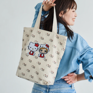 ATAO - イルメール　ハローキティ50周年記念コラボ　トートバッグ　限定レザーチャーム 本日発売】イルメール×ハローキティ50周年コラボグッズ第2弾