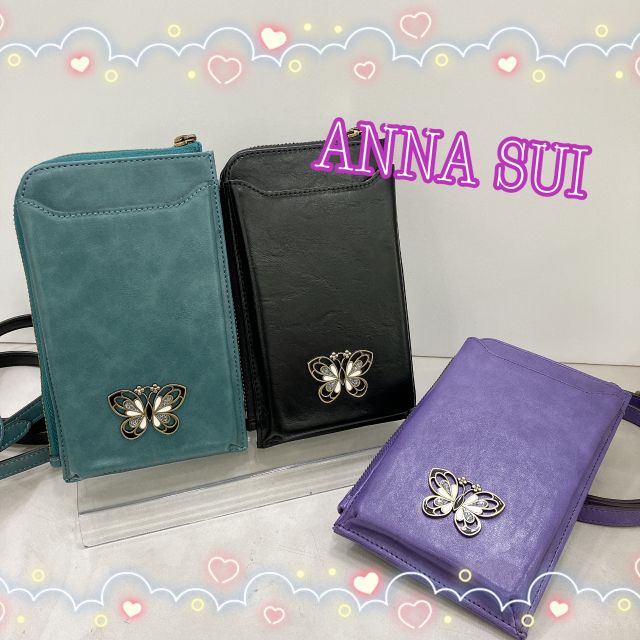 アナスイ ANNA SUI スマホショルダー アイリス 317160【FITHOUSE