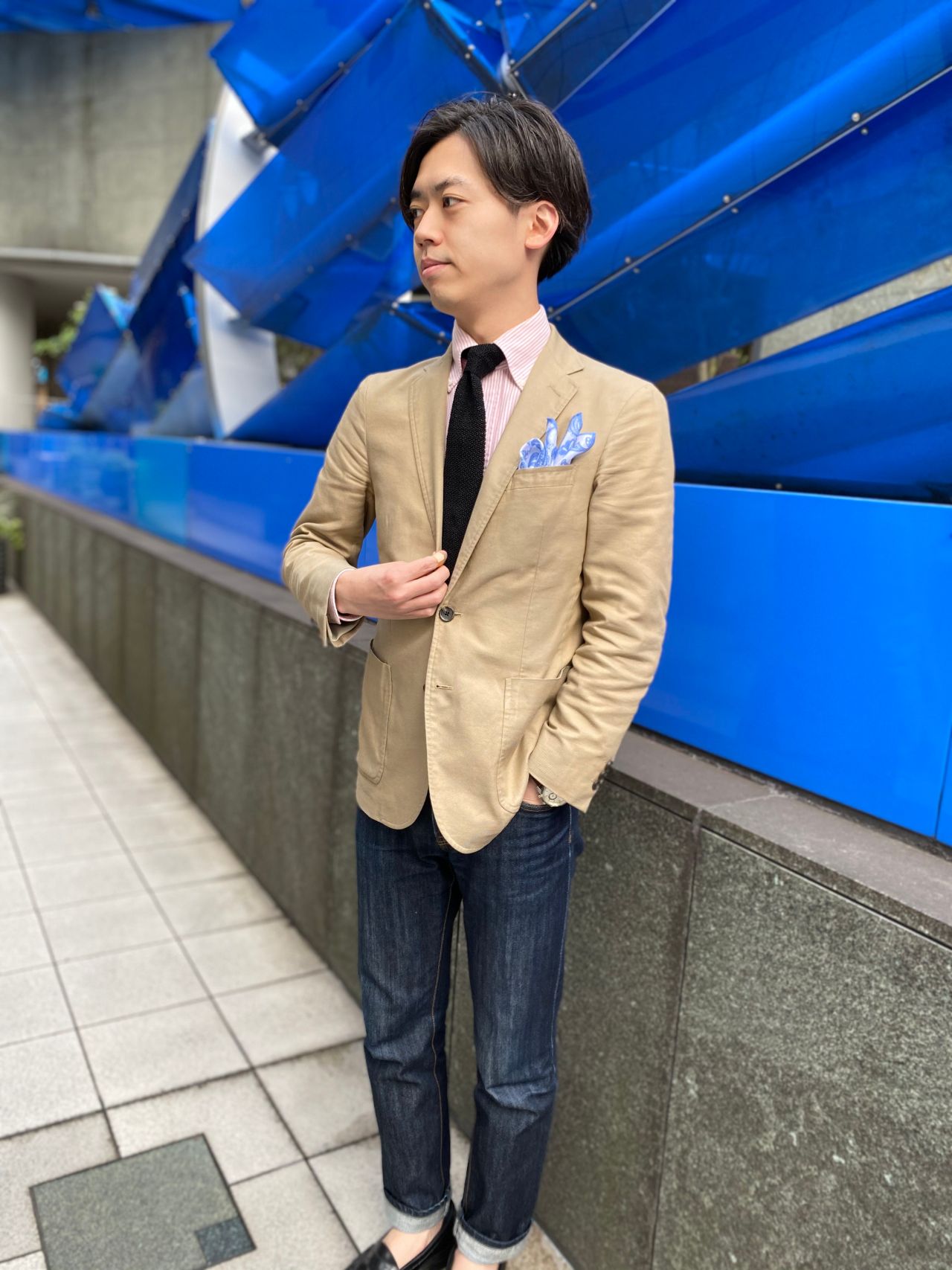 オフィスカジュアルや休日に 新作ニットタイ Men S 渋谷マークシティ店 メーカーズシャツ鎌倉 公式ショップブログ Maker S Shirt Kamakura