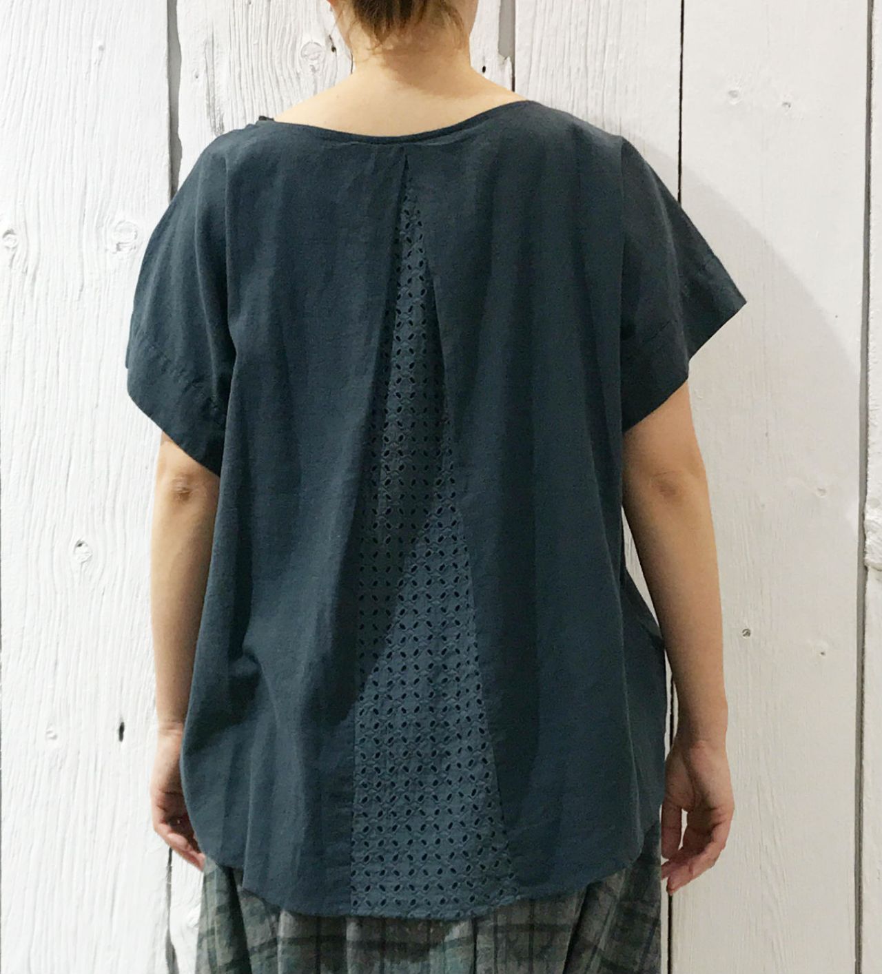 pas de calais/パドカレ ブロックプリントサルエルパンツ サイズ36
