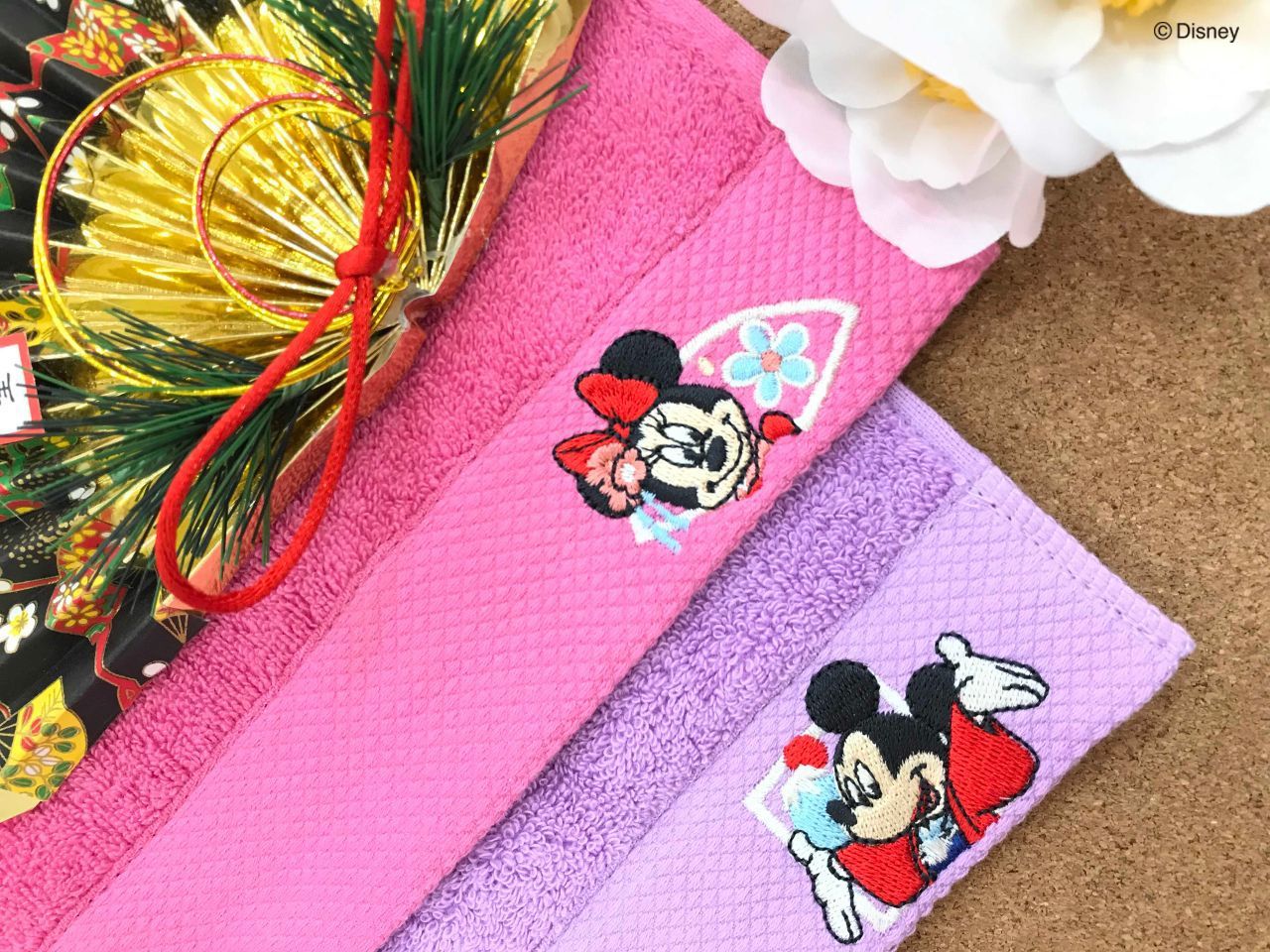 ディズニー デザイン刺繍でお正月準備 泉パークタウン タピオ タオル美術館ショップブログ