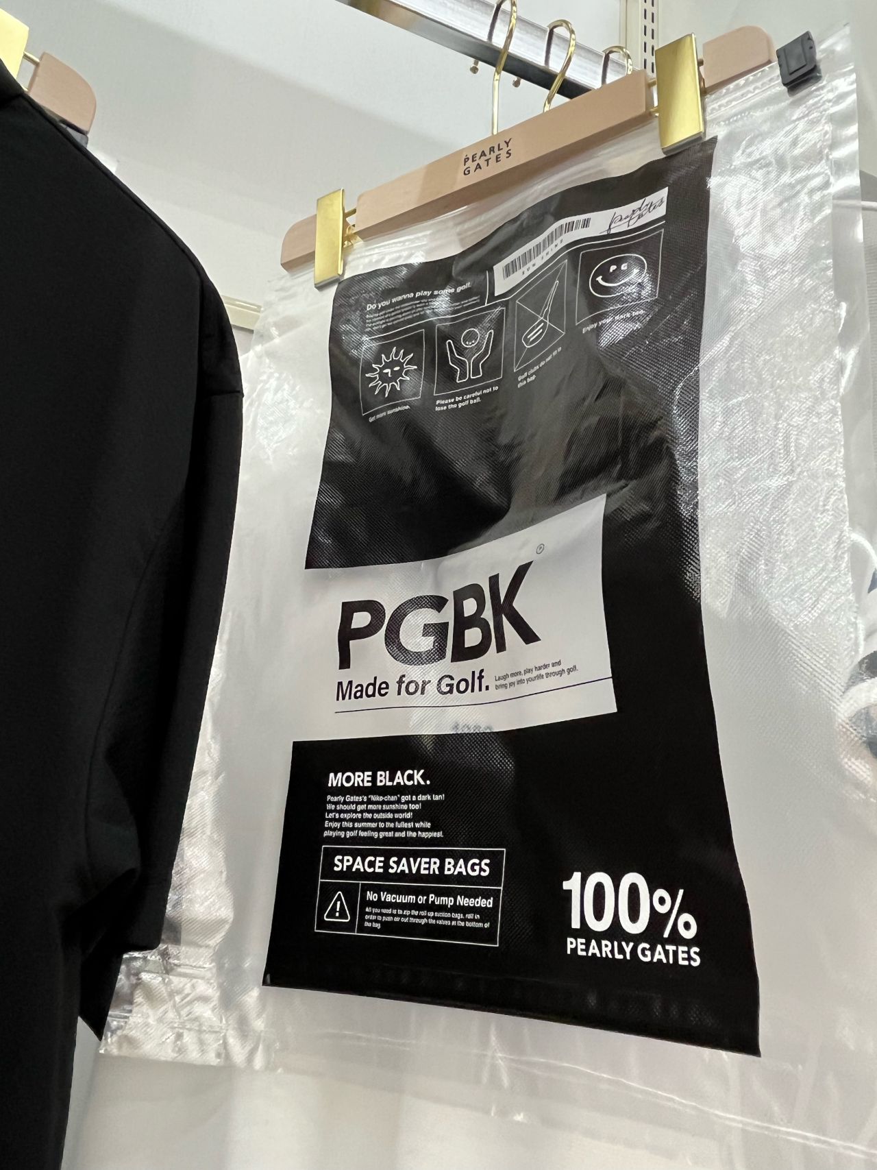 Pearly Gates PG PRO ゴルフウェア 黒 PEARLY GATES パーリーゲイツ×BEAVIS AND BUTT-HEAD 半袖