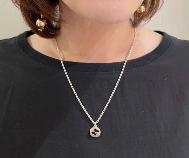 グッチ GUCCI インターロッキング チェーン ネックレス 796355/J8400