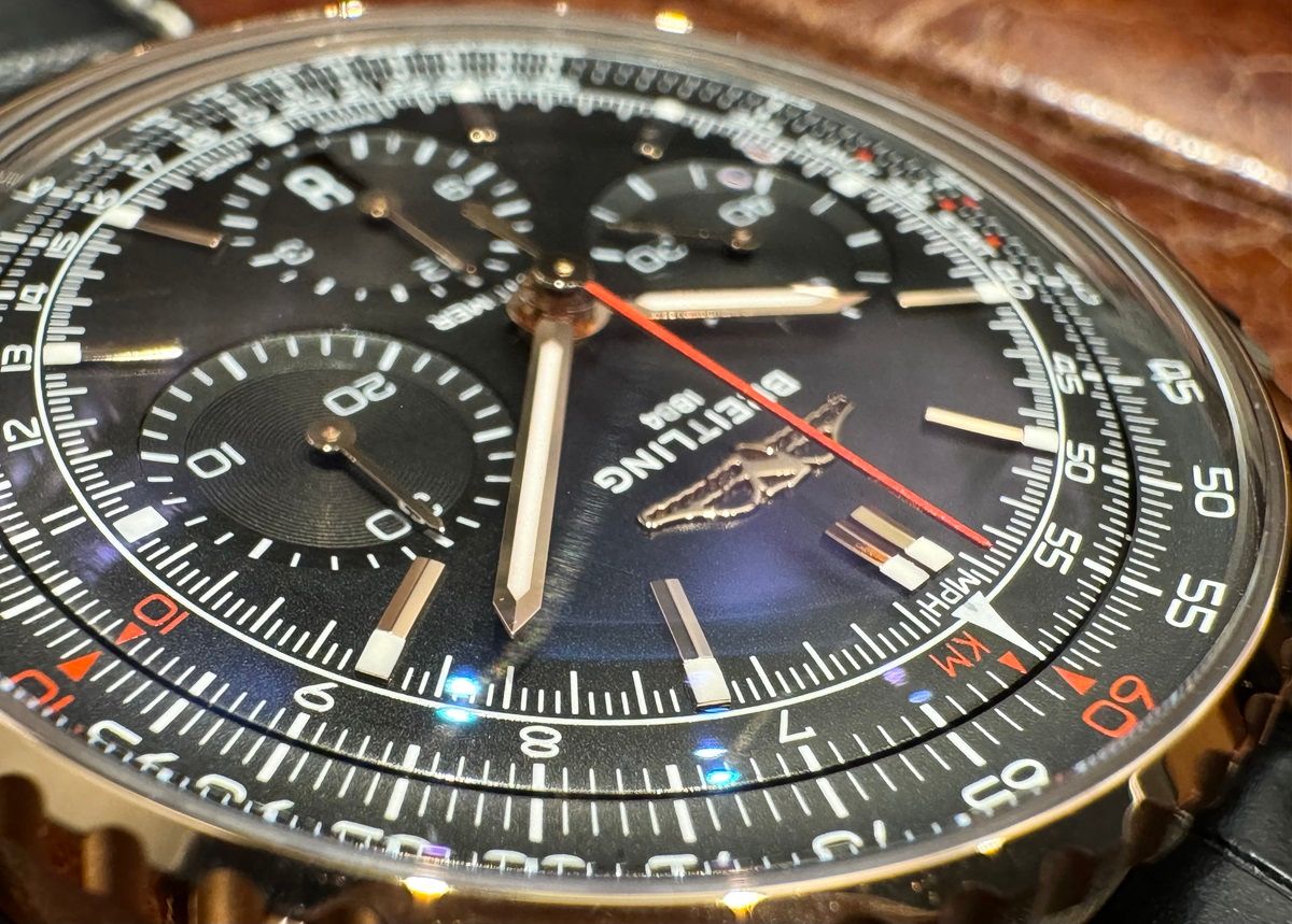 ブライトリングナビタイマー日本50本限定ブラウン