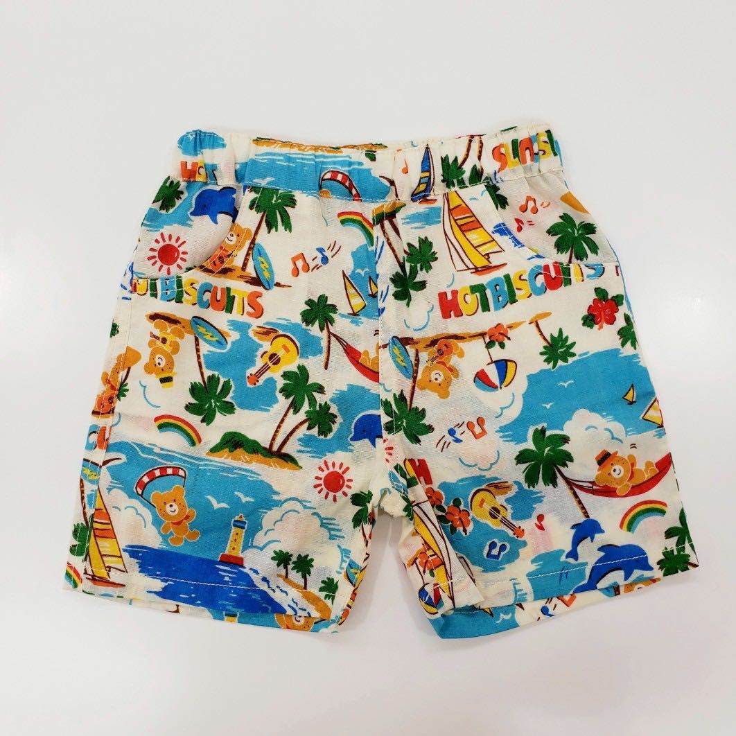 ホットビスケッツ　アロハ柄シリーズ　3点セット 気分は常夏！ホットビスケッツ アロハシリーズ｜ミキハウス