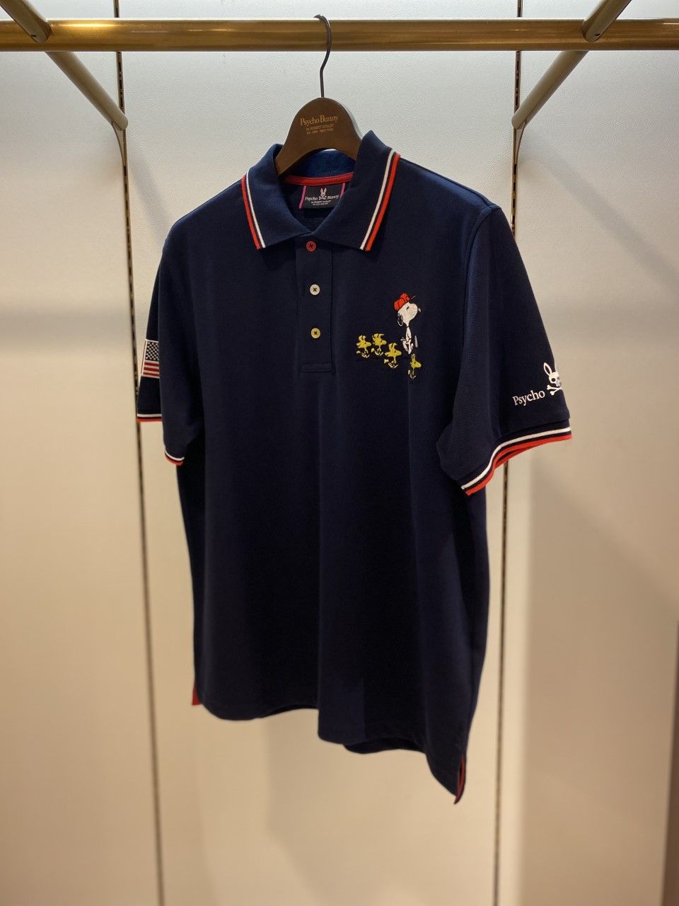 スヌーピーコラボの新作ポロシャツ サイコバニー博多阪急店 博多阪急店 Psycho Bunny サイコバニーショップブログ