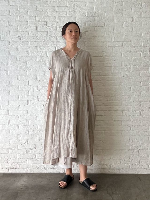 pasde calais✨️サニードライモッズコート 軽やか製品染め アイボリー