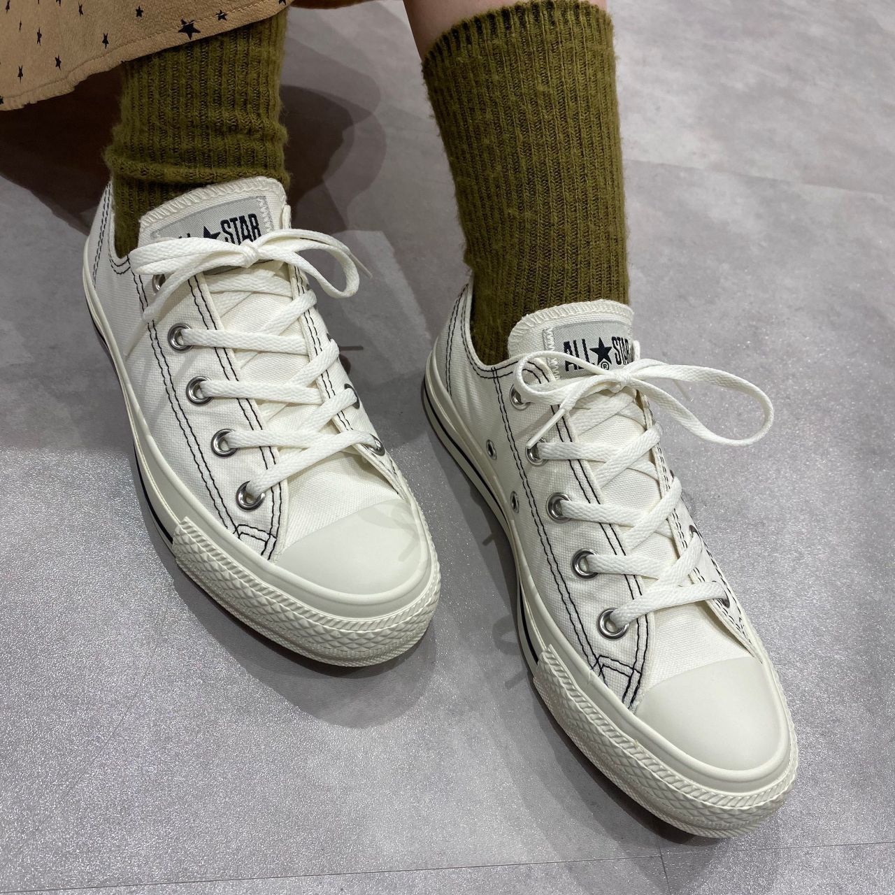 converse all star stitching ox