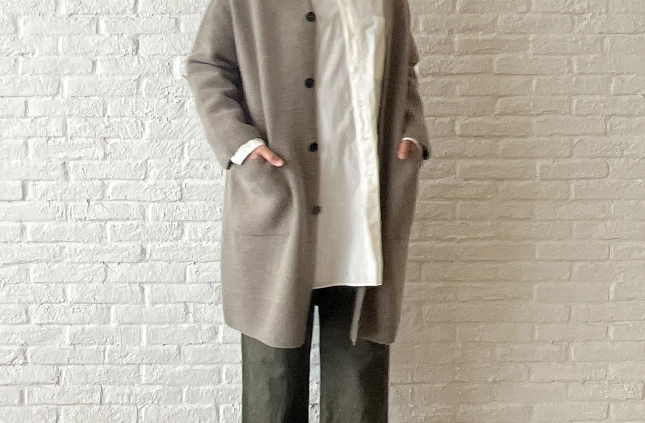 W POINT】カシミヤラムコート カーディガン | pas de calais Online