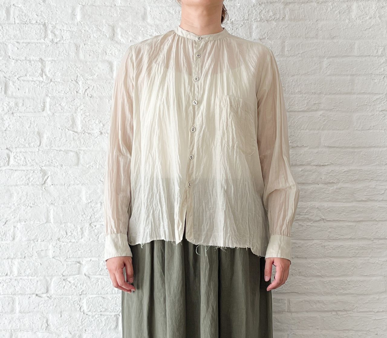 【極美品】pas de calais パドカレ コットンコート コットンナイロンタイプライター コート | (パドカレ)公式