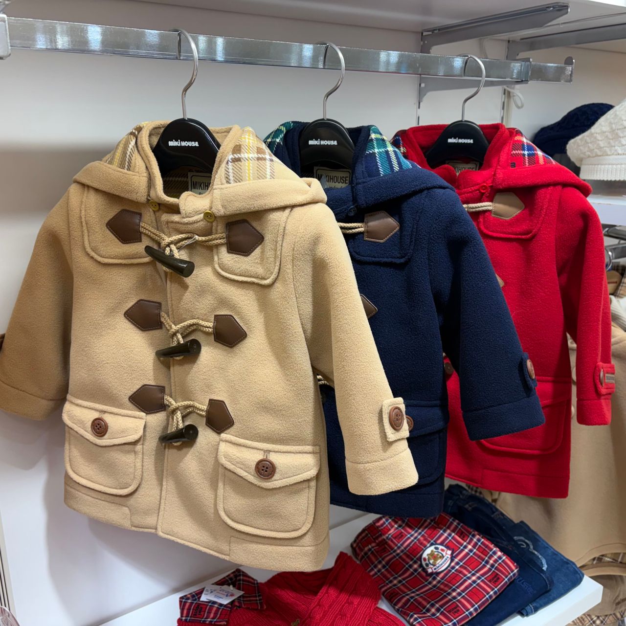 ミキハウス⭐︎ダッフルコート｜ミキハウスミキハウス 阪急うめだ本店