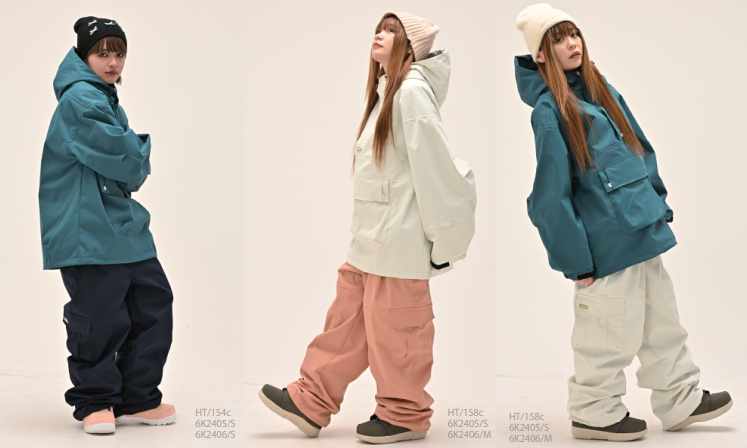 6KNOT シックスノット スノーボード ウェア 上下セット セットアイテム対象 6KNOT シックスノット スノーボード ウェア