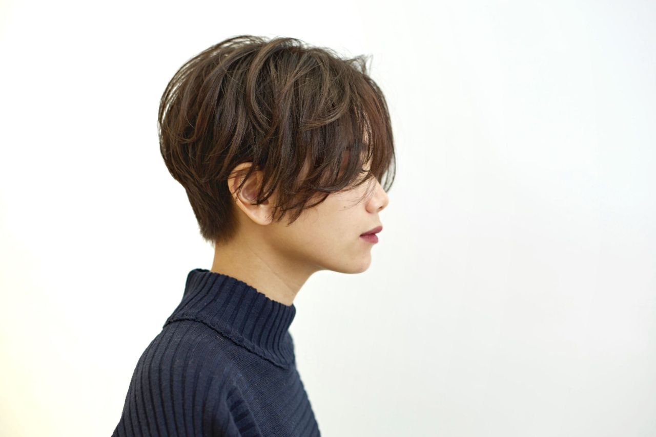 ショートヘアの長さ別ヘアカタログ 美容室カキモトアームズの