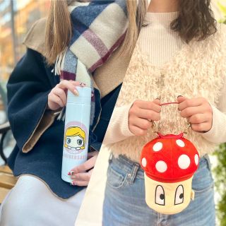 新作】ステンレスボトル【限定】きのこハウスのポシェット発売