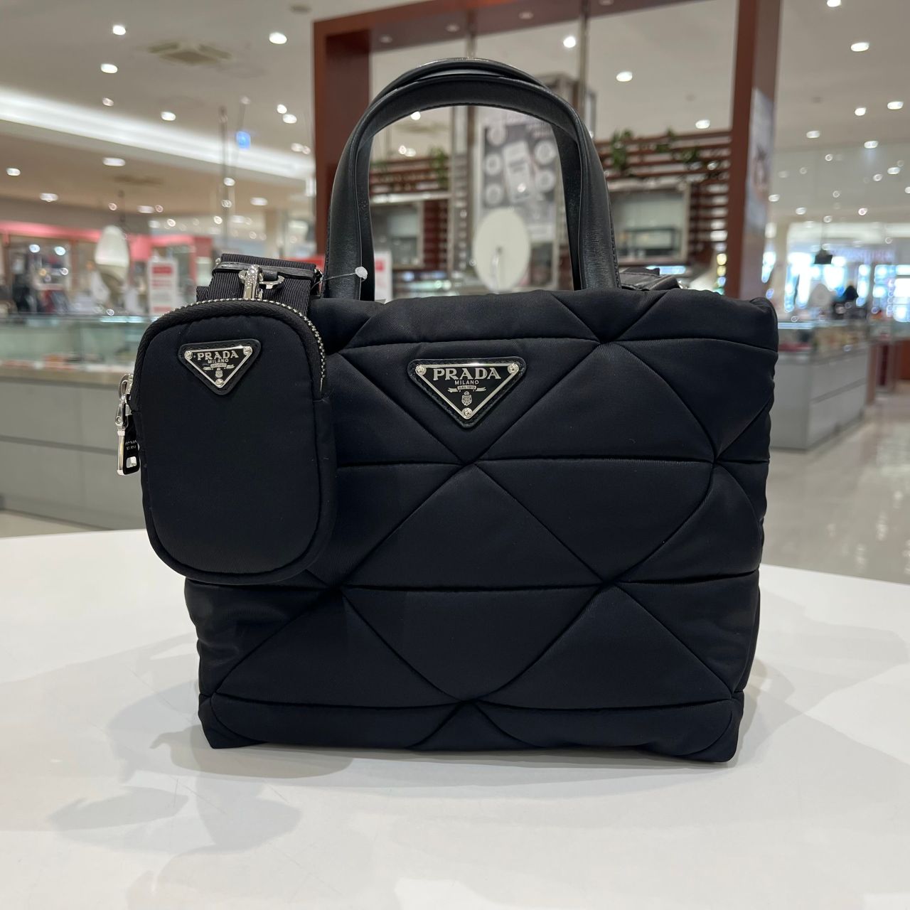 Prada パーティバック 楽天市場】PRADA プラダ アクセサリーポーチ ハンドバッグ