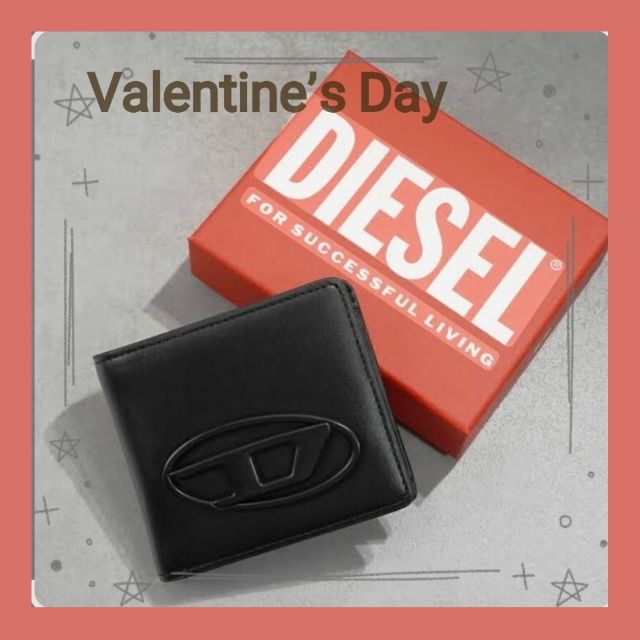 ☆ ディーゼル DIESEL HOLI-D 二つ折り財布 X10123PR818【FITHOUSE