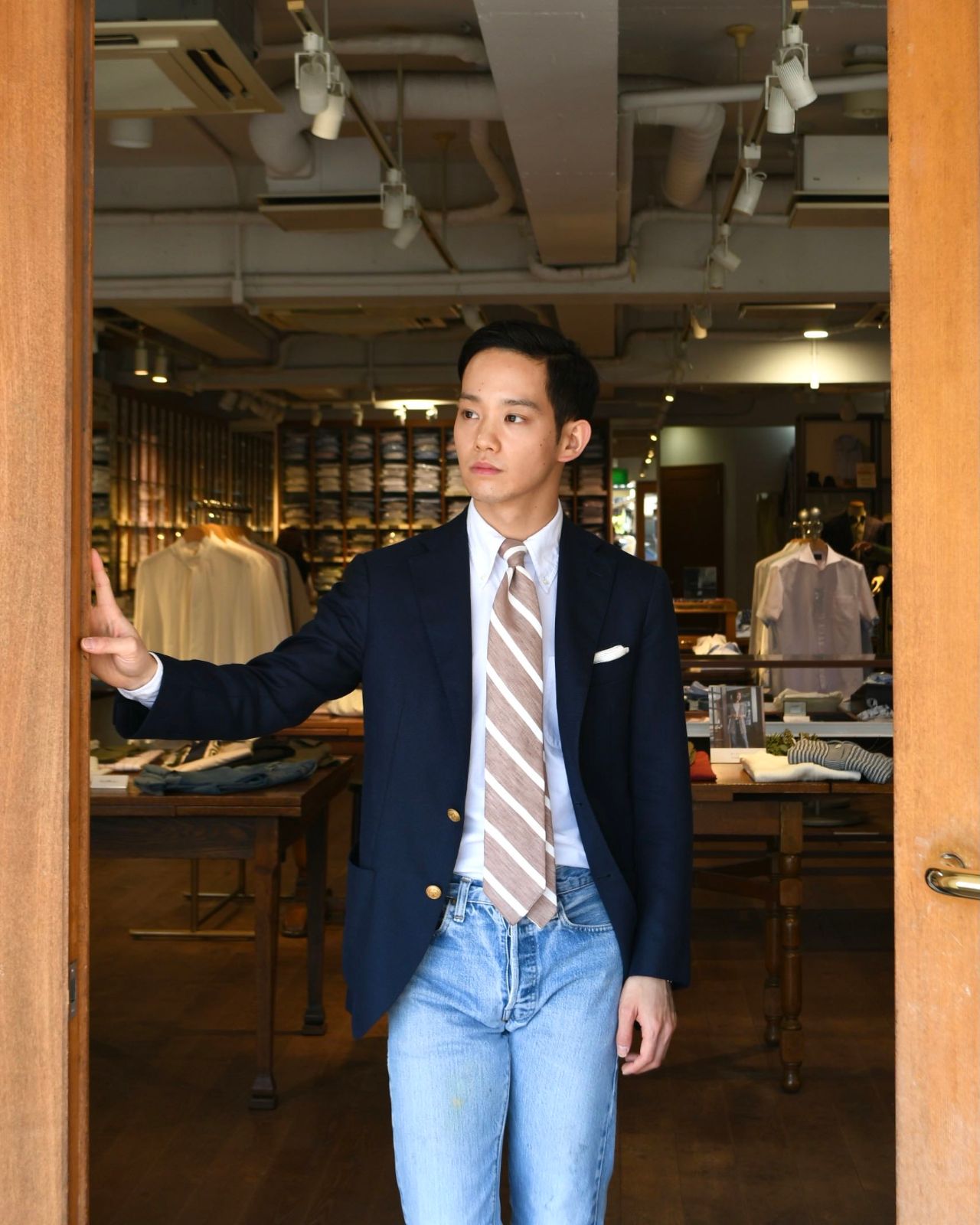 スタイルの考察 銀座店 メーカーズシャツ鎌倉 公式ショップブログ Maker S Shirt Kamakura