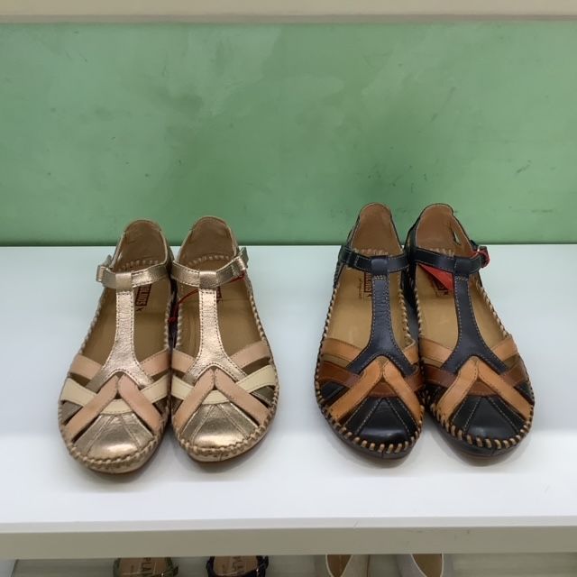 スペイン製　ピコリノス PIKOLINOS サンダル　パンチング 楽天市場】ピコリノス PIKOLINOS レディース レザー サンダル