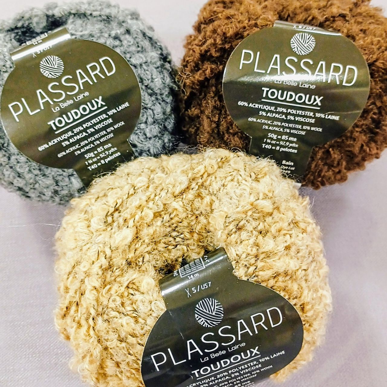 相模大野店】インポートヤーン入荷☆PLASSARD-プラッサー毛糸