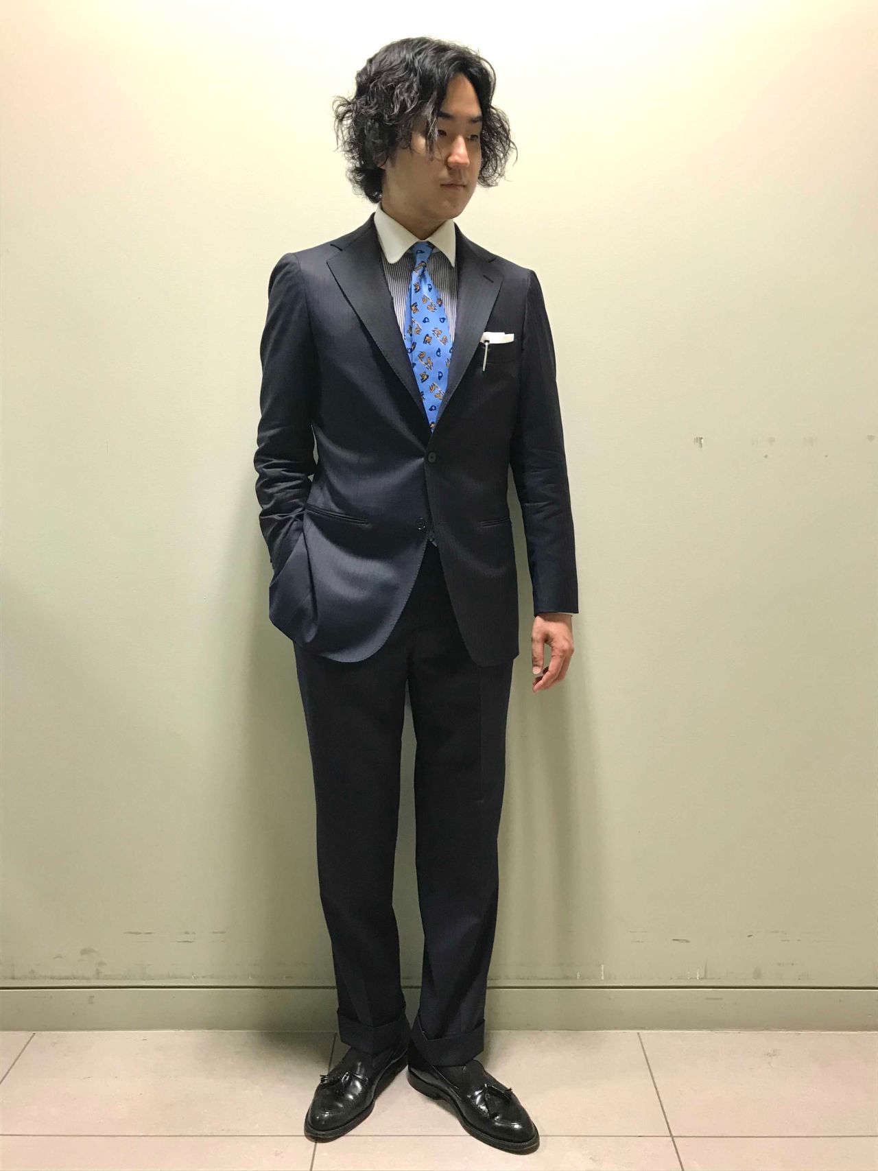 大丸購入スーツ SUPER 150's