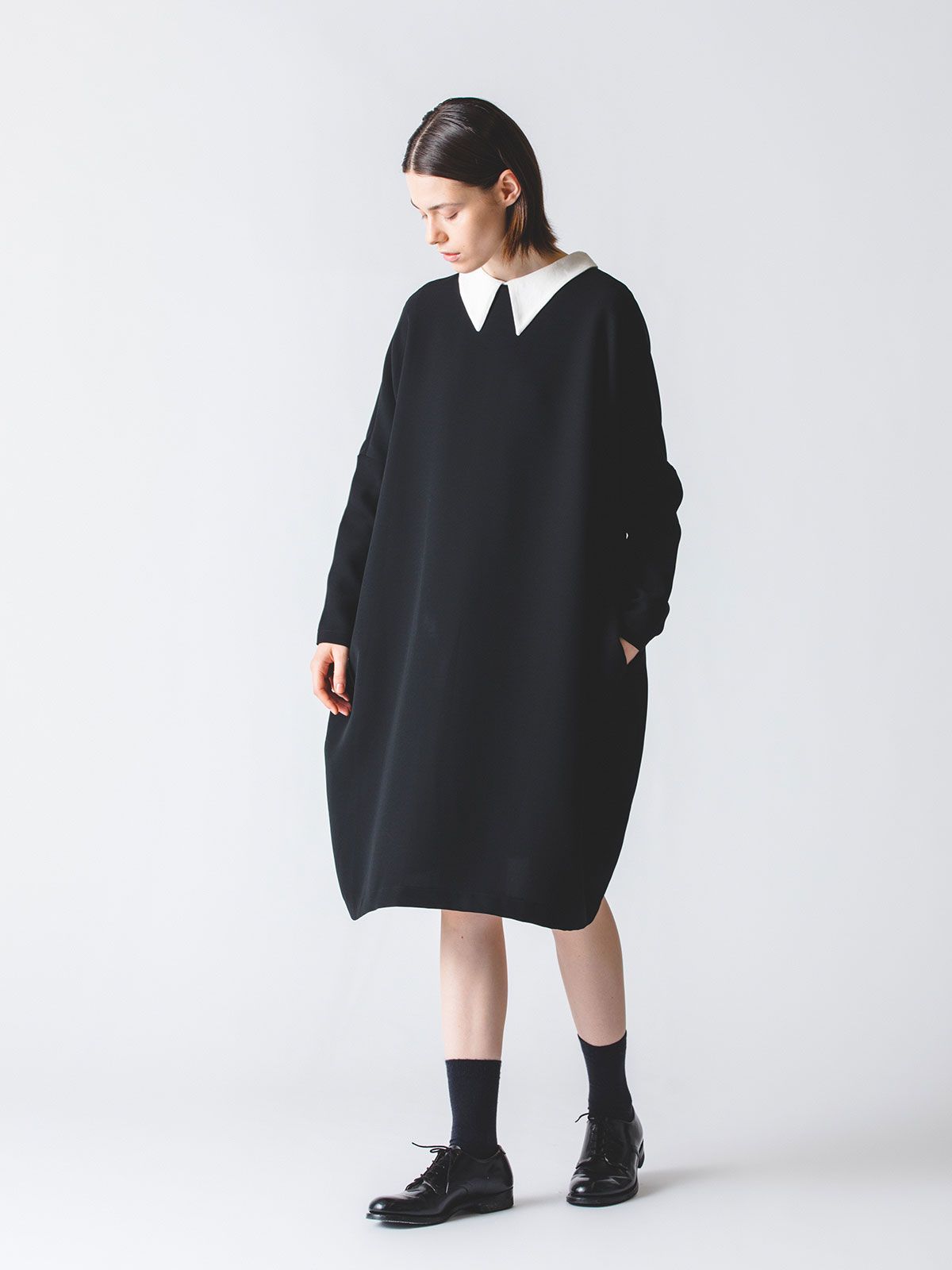 Mizuiro Ind コクーンワイドワンピース Marcourt Online Store マーコートオンラインストア