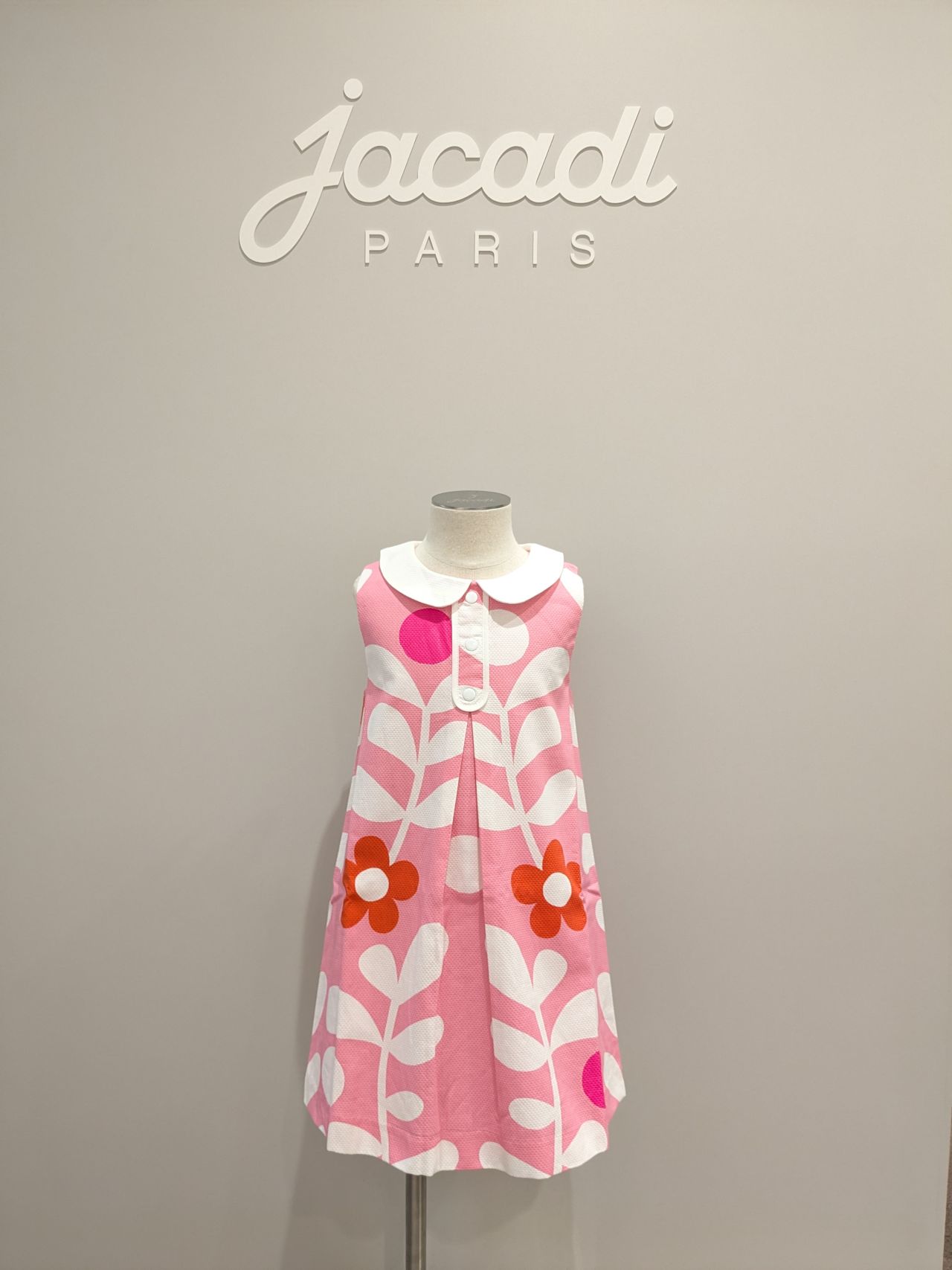 新作 jacadi ジャカディ フラワーモチーフワンピース 新作 jacadi ジャカディ フラワーモチーフワンピース