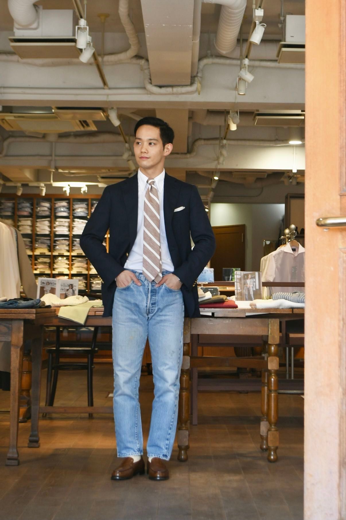 スタイルの考察 銀座店 メーカーズシャツ鎌倉 公式ショップブログ Maker S Shirt Kamakura