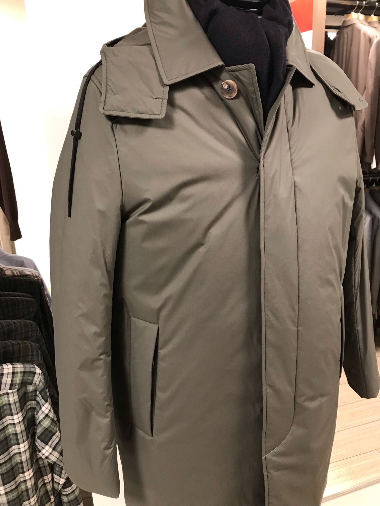 メンズ】大特価！フード付ステンカラーコート！｜THE SUIT COMPANY 