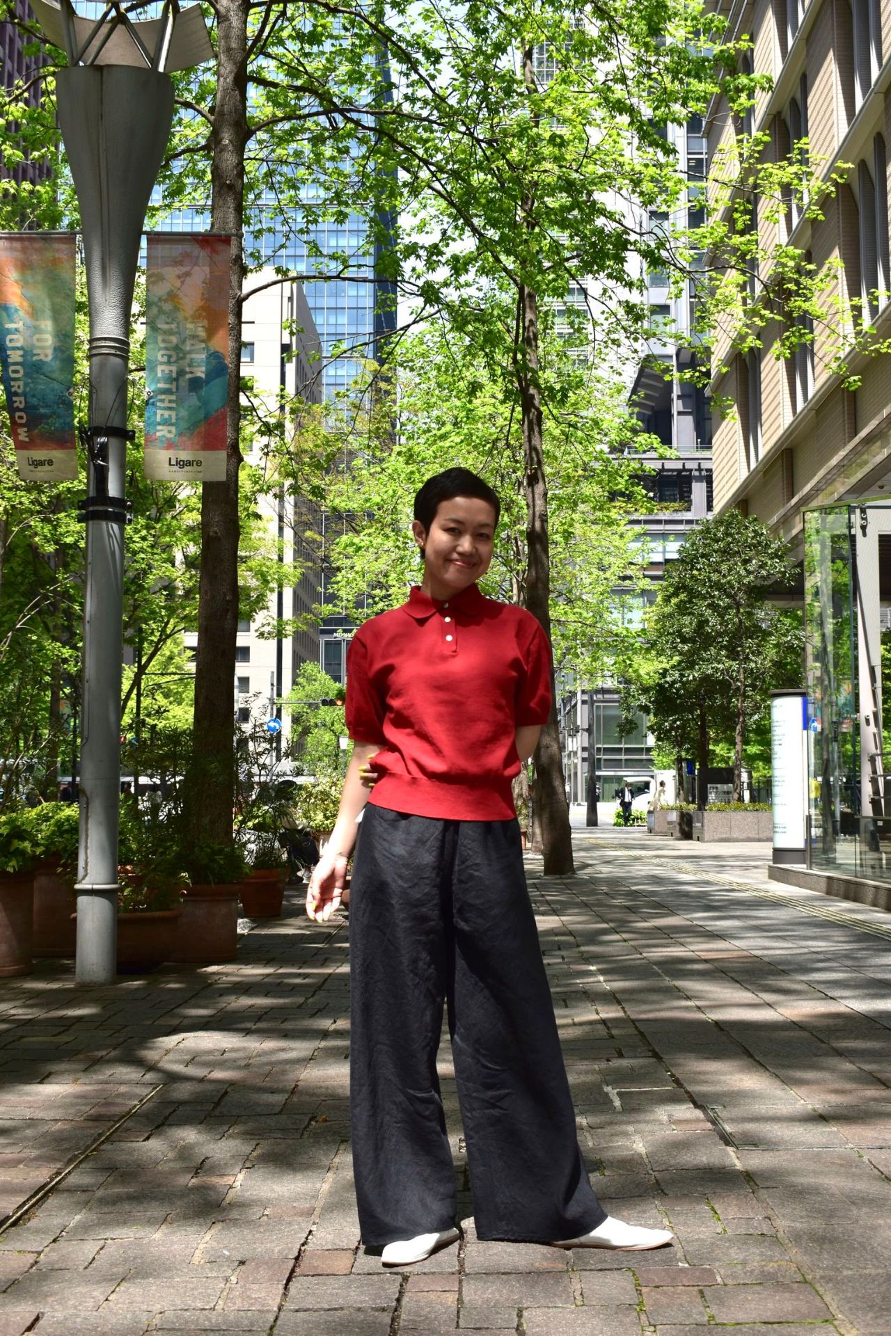 レディース 気分の上がるニットポロシャツ 丸の内丸ビル店 メーカーズシャツ鎌倉 公式ショップブログ Maker S Shirt Kamakura