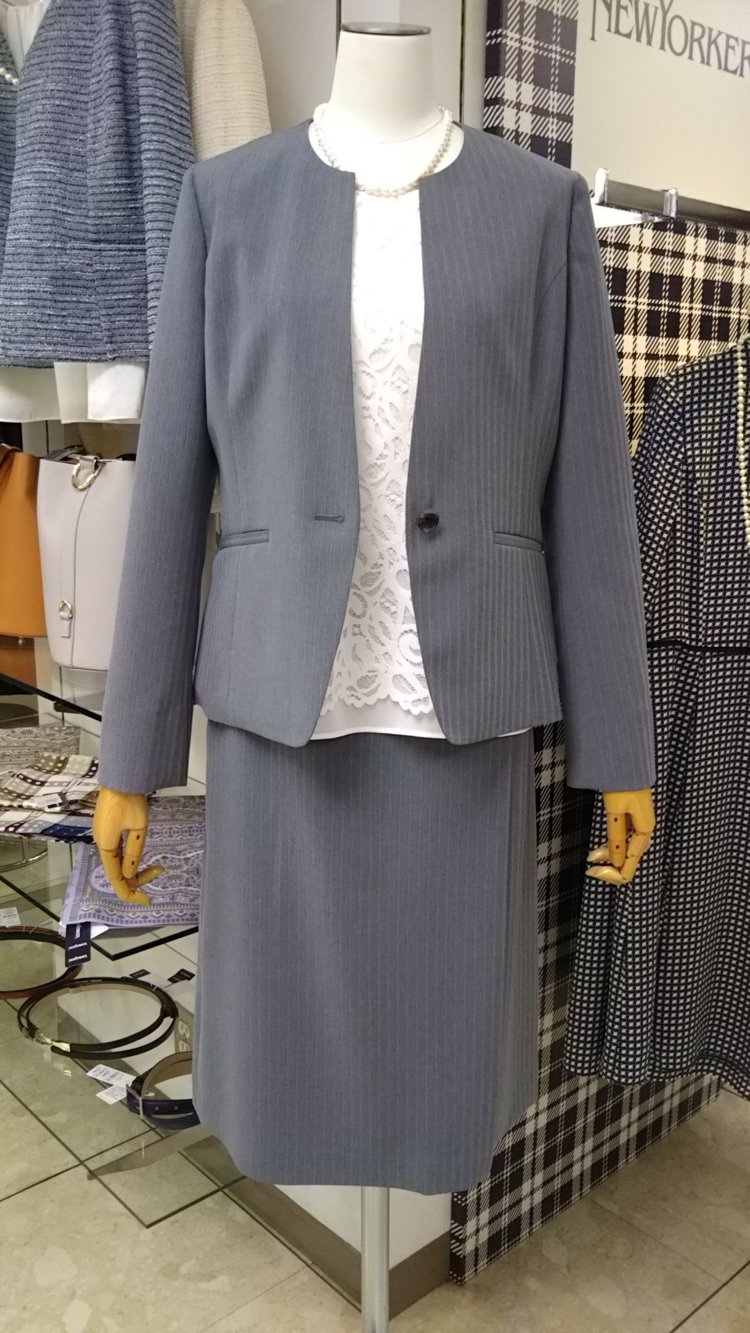お手入れ簡単セットアップスーツ 前橋スズラン店 Women ニューヨーカー公式ショップブログ