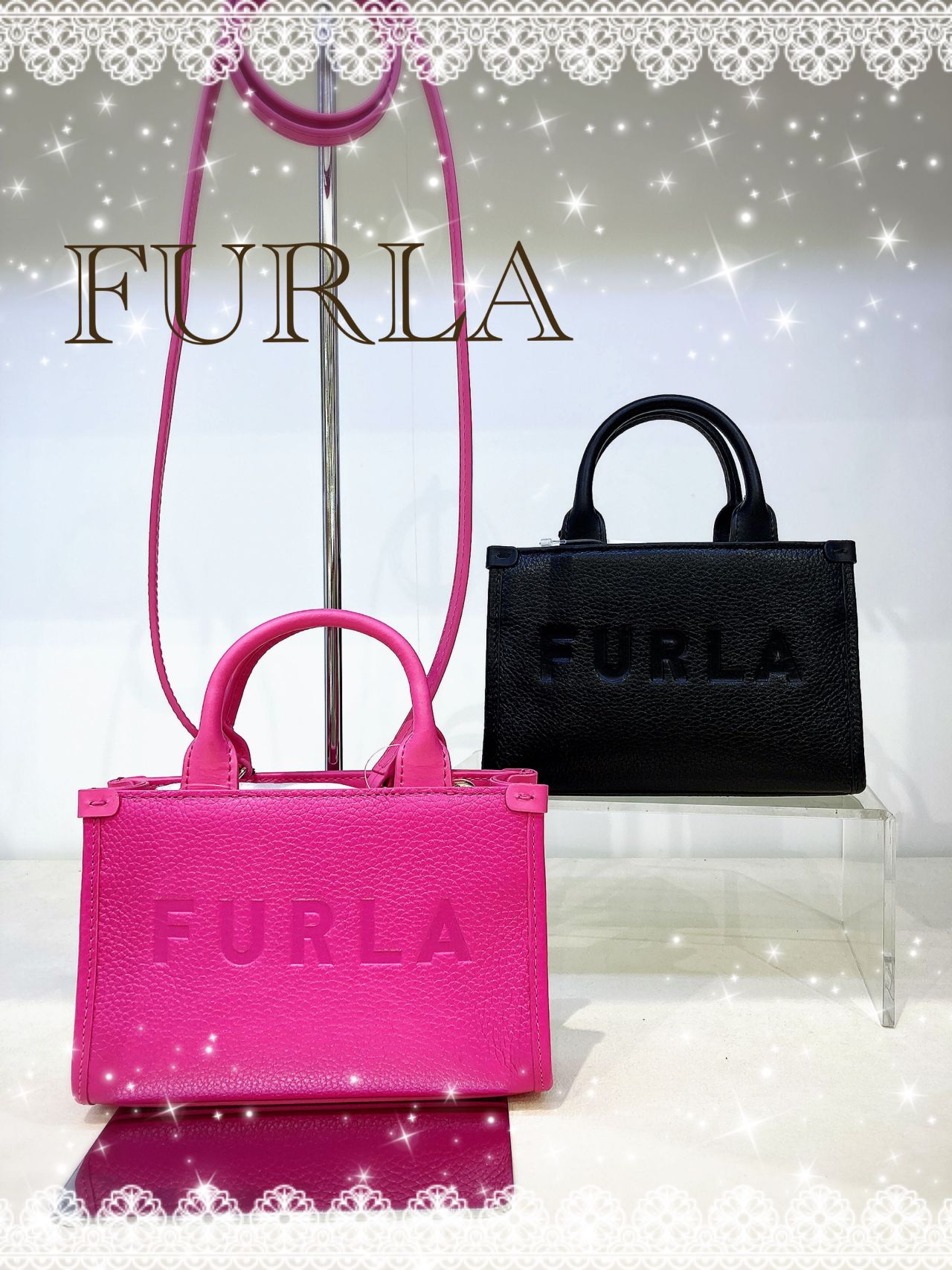 NEW♡フルラ FURLA ハンド・トートバッグ NIOBE MICRO TOTE