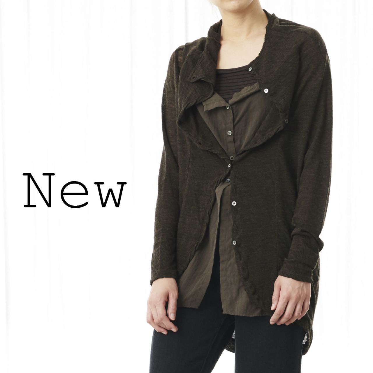 caramel@　pas de calais ブラウス・ジャケット ナイロンクロス東炊き 中綿コート | pas de calais（パドカレ）の公式