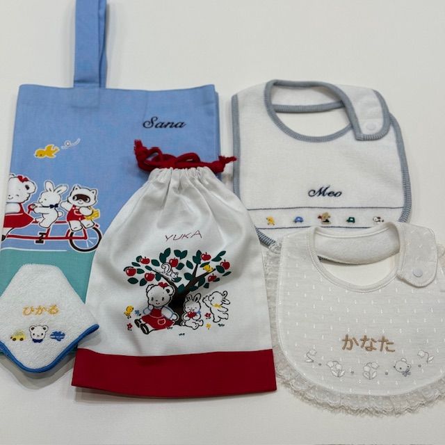 名入れ刺繡】入園・入学・新学期に♪ギフトにも♪｜ファミリア大丸札幌