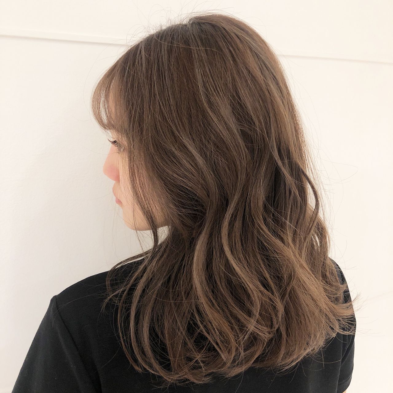 透け感たっぷりシナモンベージュ 美容室カキモトアームズのオフィシャルサイト