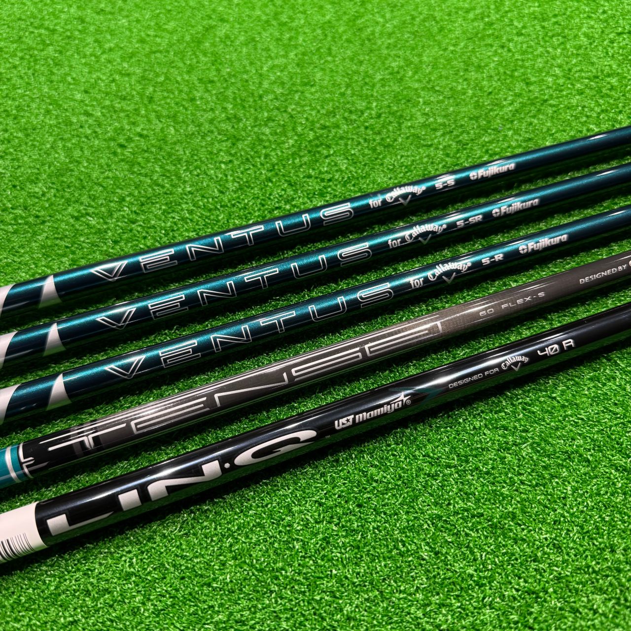 ニューモデル ツアーAD FI-5 X キャロウェイスリーブ付 試打用刻印あり スリーブ付シャフト,キャロウェイ用スリーブ付シャフト