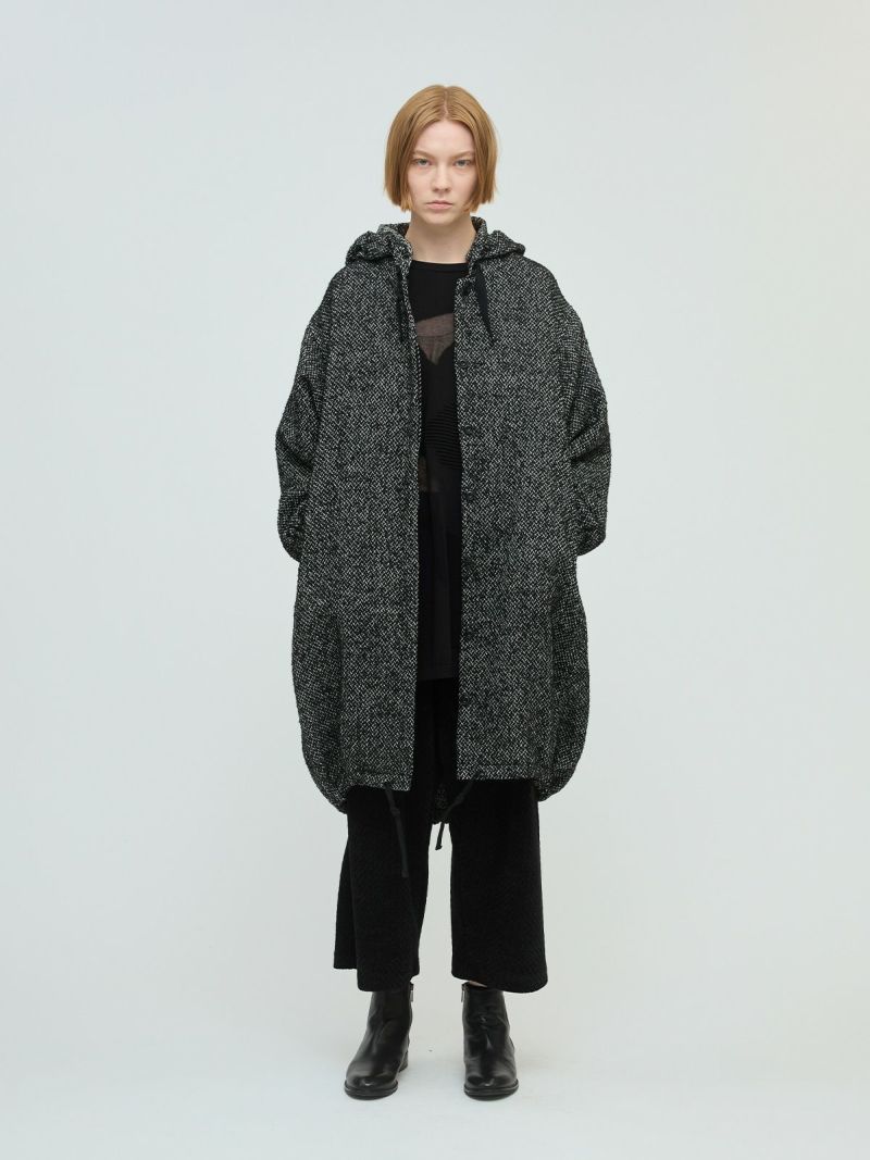 mizuiro ind ウールブレンドフードコート｜ MARcourt ONLINE STORE