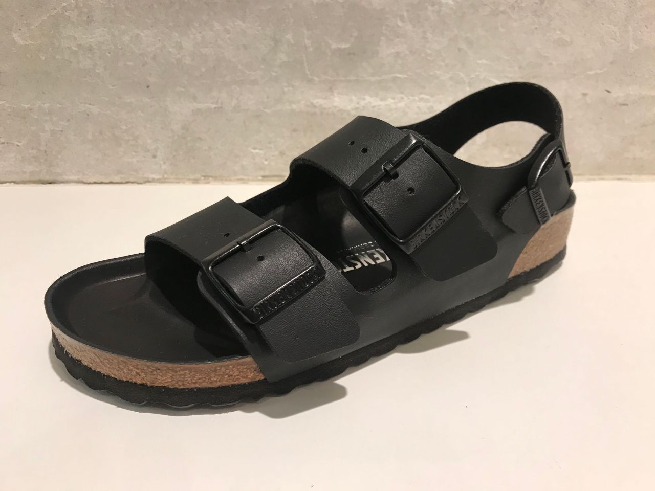 美品 BIRKENSTOCK ビルケンシュトック エクスクイジット ミラノ 40 BIRKENSTOCK（ビルケンシュトック）の「MILANO/ミラノ ブラック