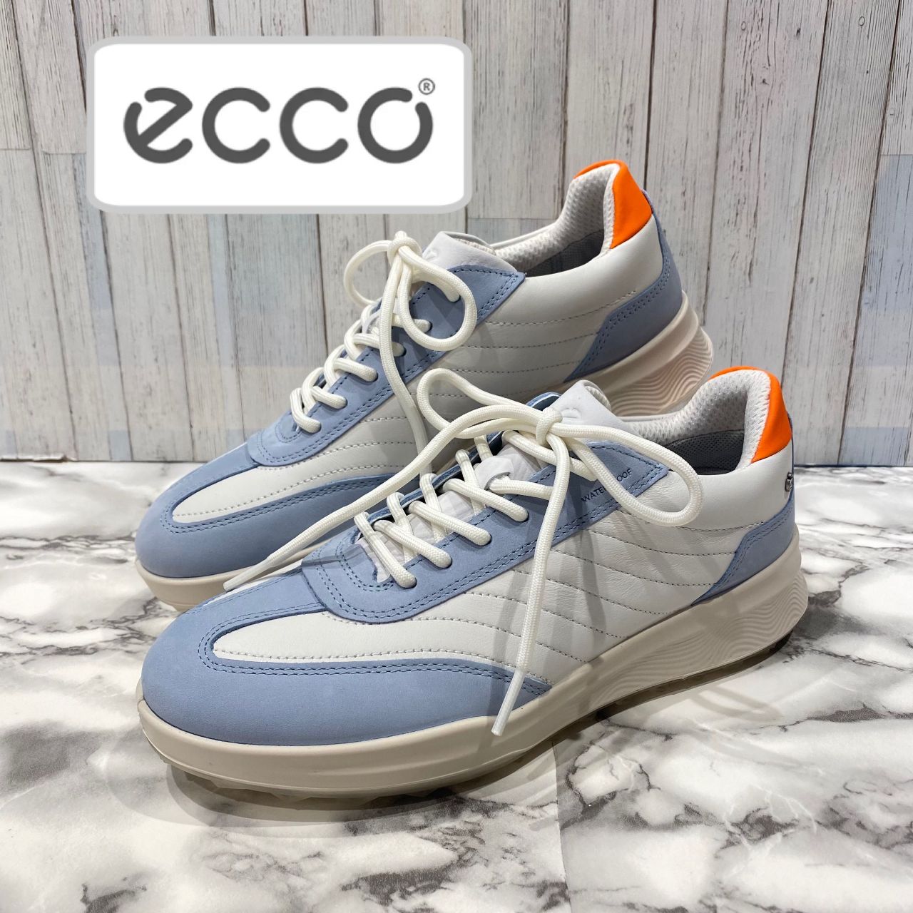 ecco X-TENSA ゴルフシューズ ホワイト/ブルー ecco】人気ゴルフシューズ追加カラー入荷✨ | ゴルフ5 プレステージ