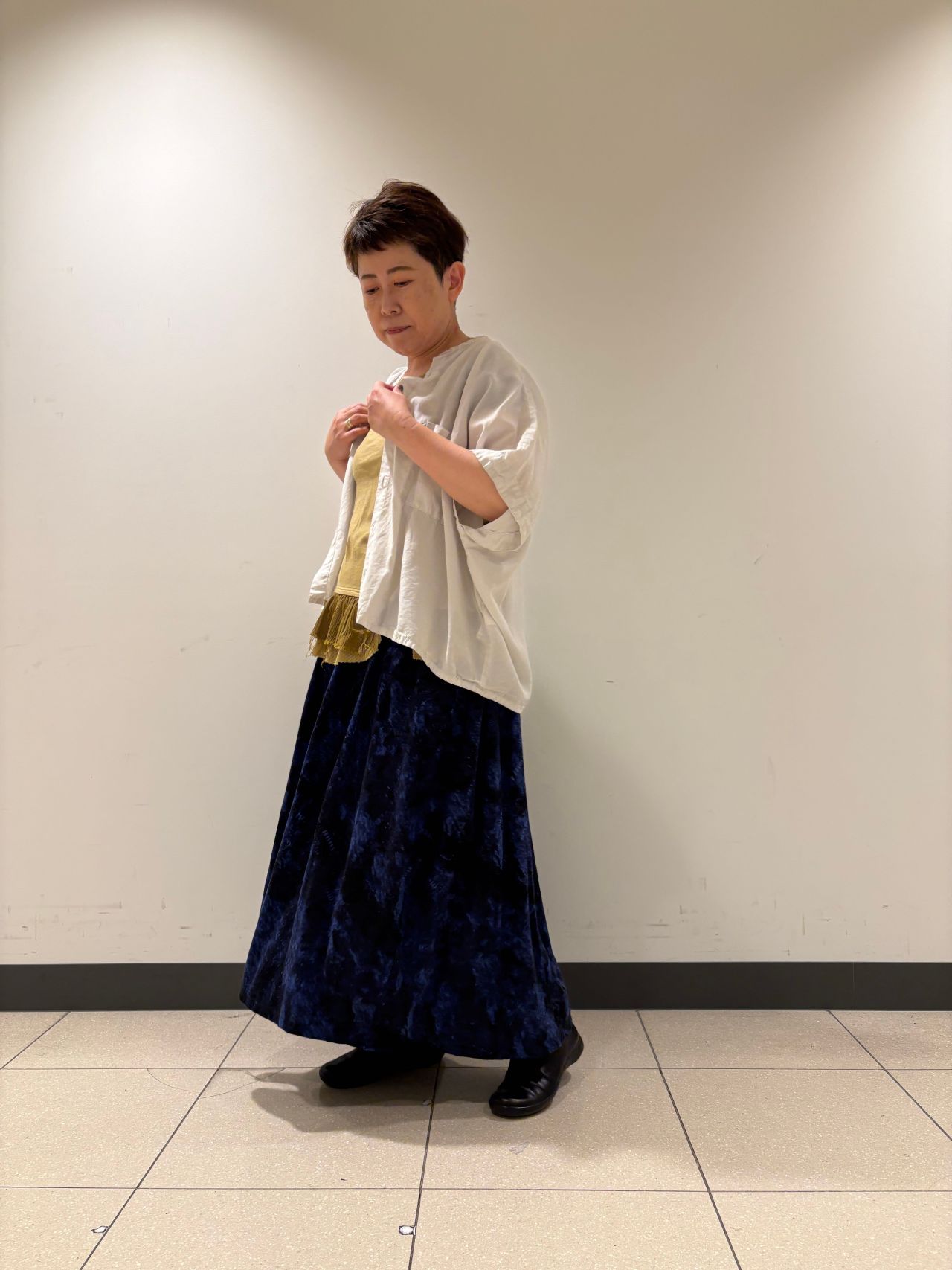 絣柄プリントスカート | 京都髙島屋店 | pas de calais | パドカレ 