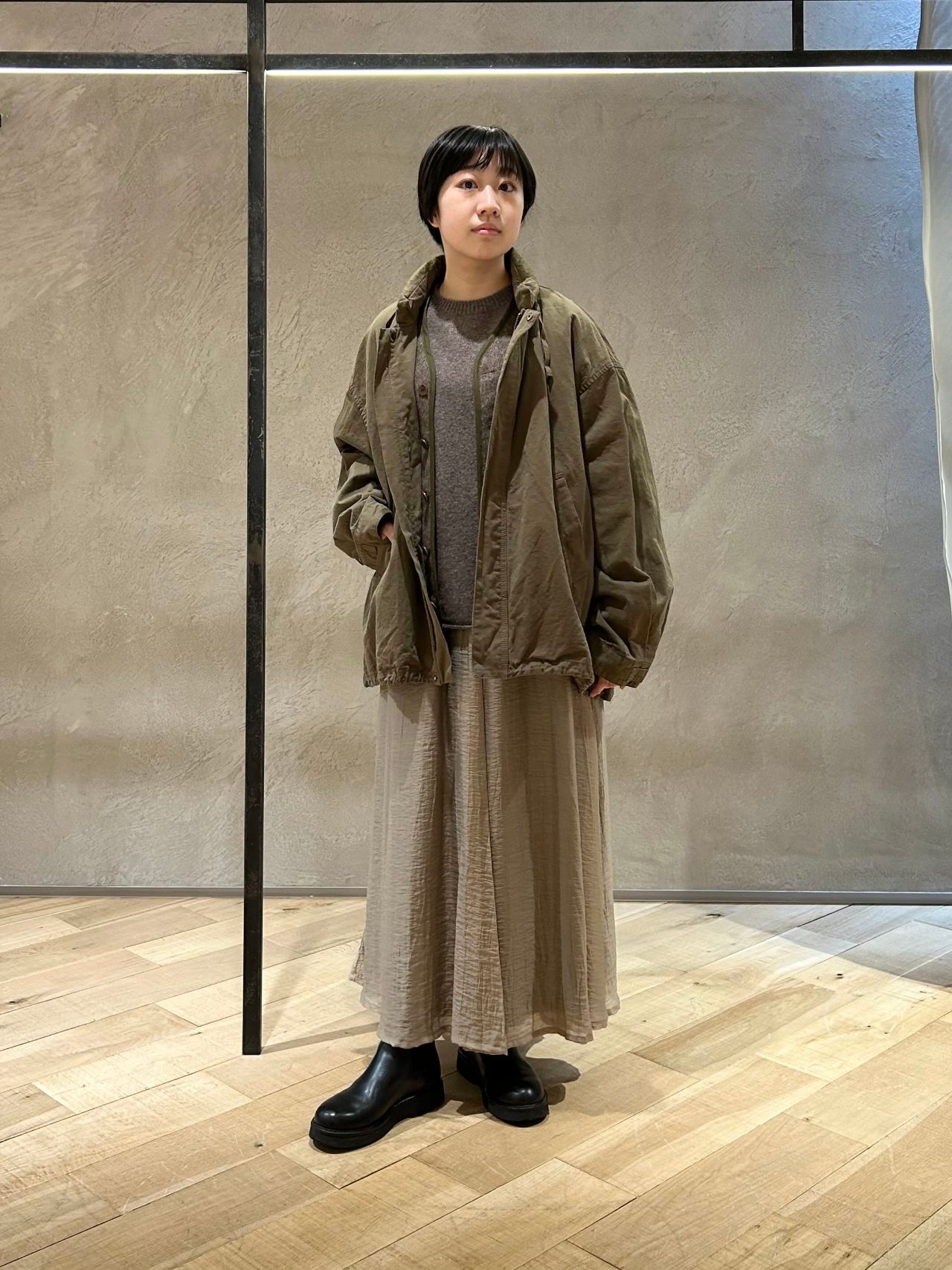 styling】コットンリネンライトツイル | [1/8 CLOSE] 丸の内店 | pas