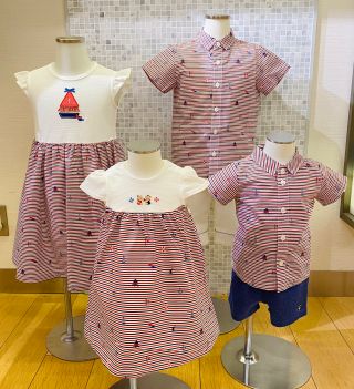 リンクコーデ】夏が待ち遠しい！！！｜ファミリア三越銀座店ファミリア