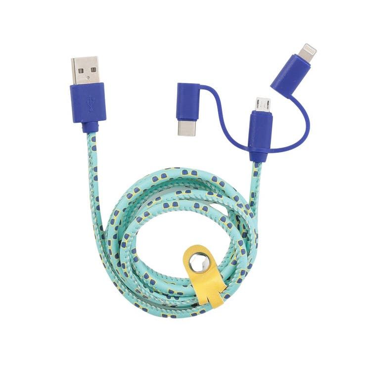 フライングタイガーの魚コード iPhone充電ケーブル