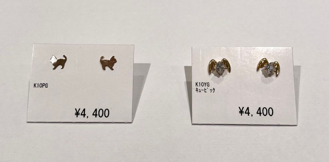 ピアス大量入荷です！ | KANDA喜連瓜破店 | ジュエリーKANDAショップブログ