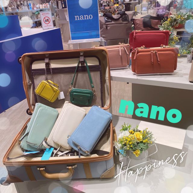 ナノ nano お財布 ショルダーバッグ XKB(1020a)【FITHOUSE ONLINE SHOP