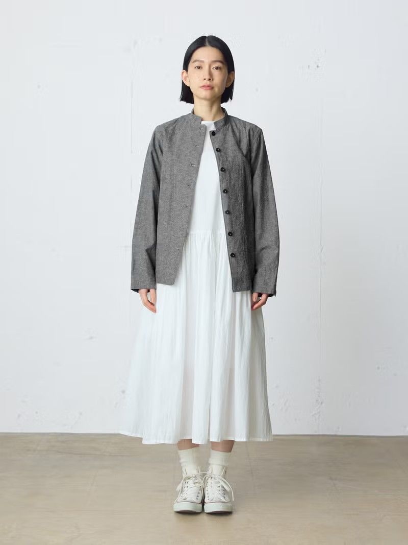 MidiUmi ギャザーノースリーブワンピース｜ MARcourt ONLINE STORE