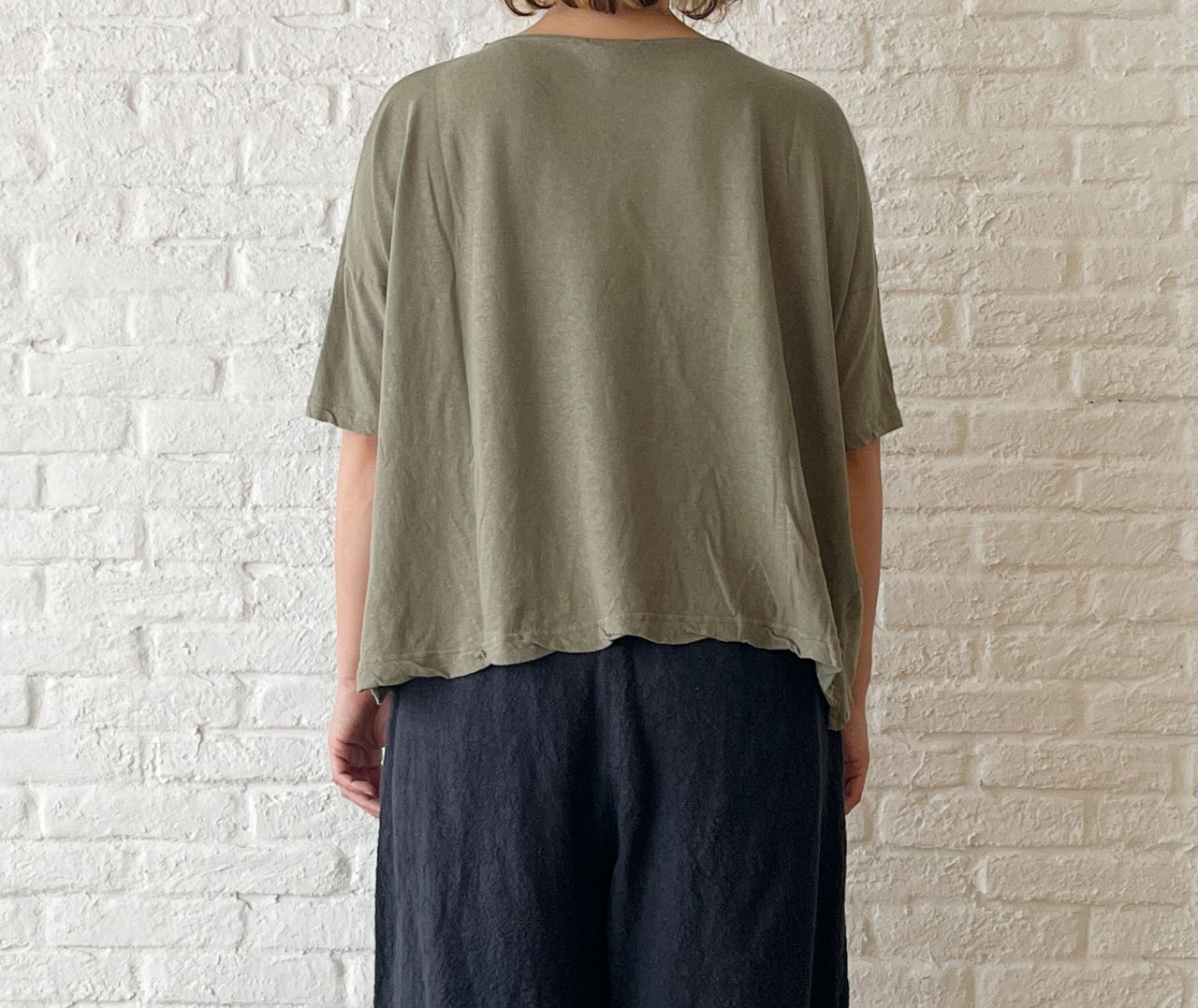 期間限定！10%OFF】リネンキャンバス炭染 コート | pas de calais