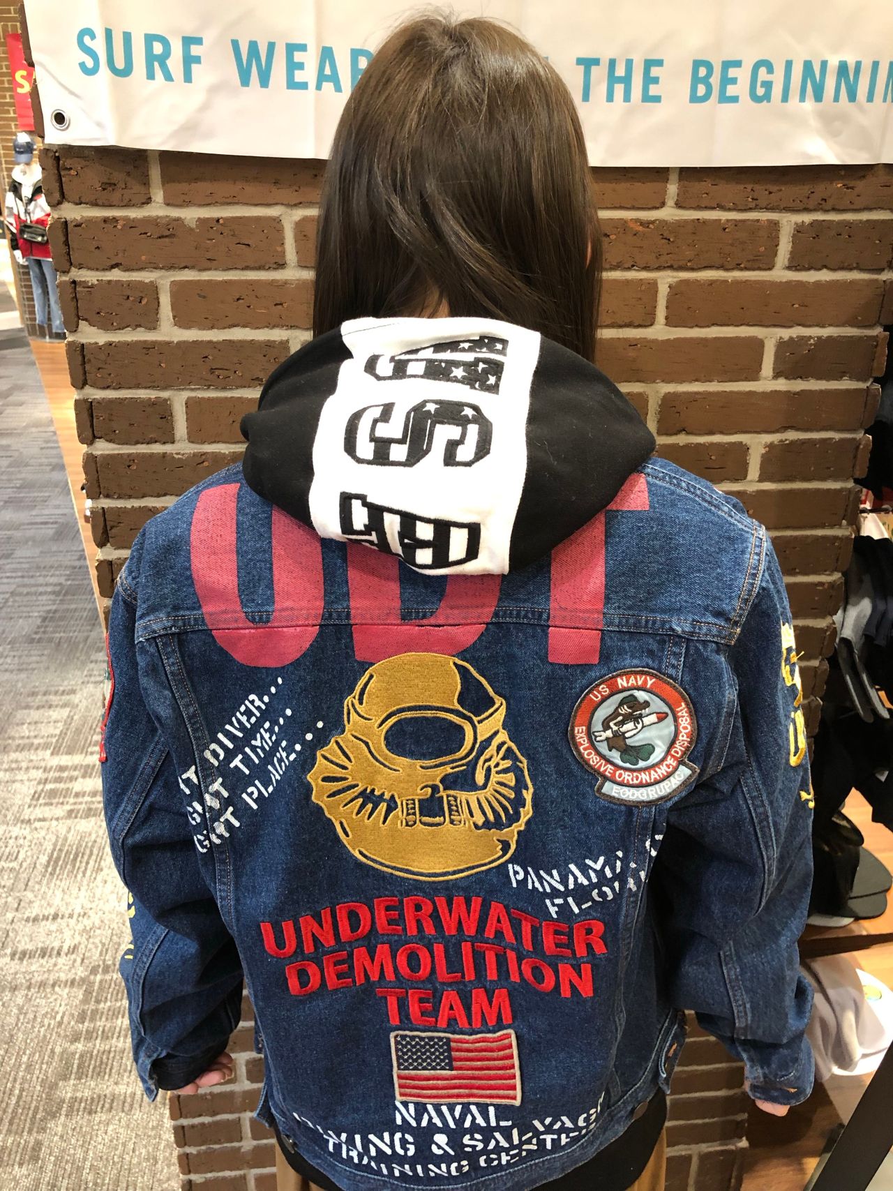 ☆ AVIREX TYPE BLUE IMPACT DENIM JACKET☆