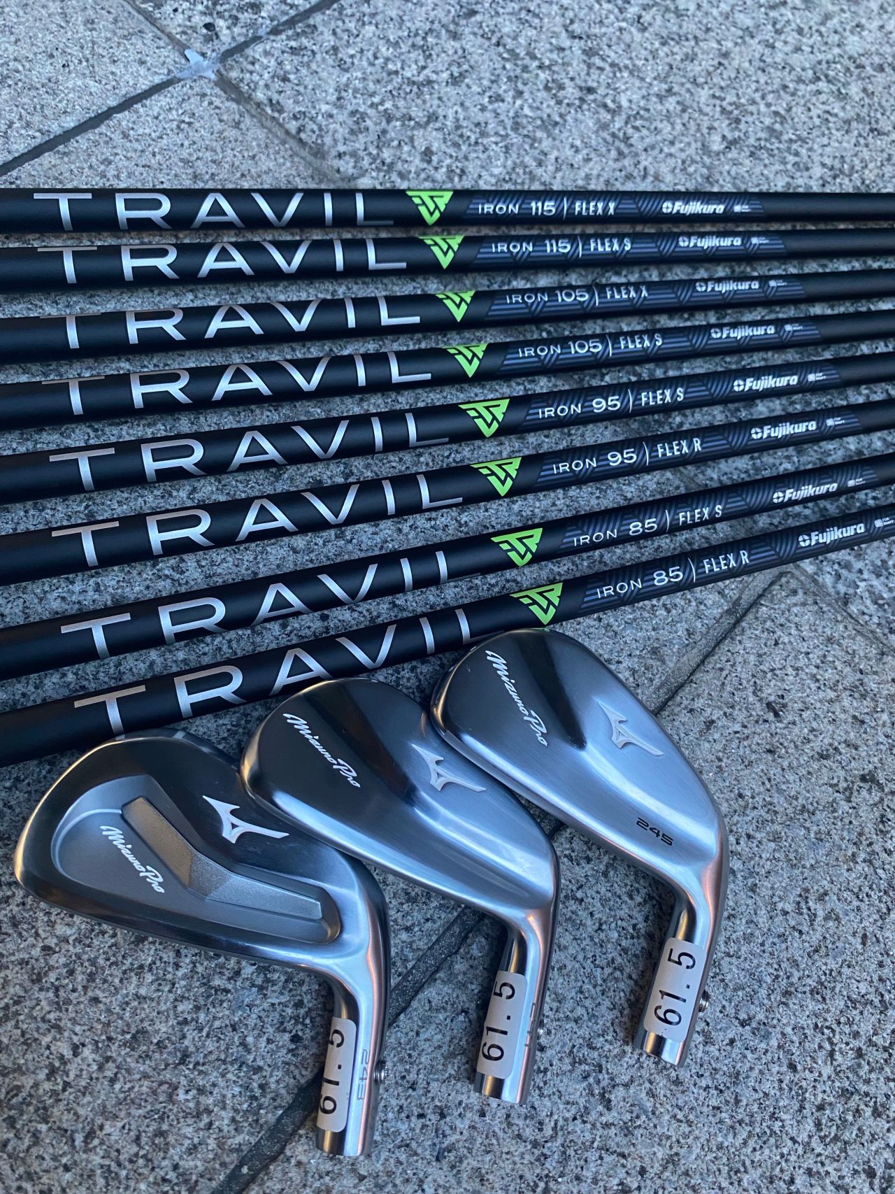 ミズノプロMP245トラビル85S6本セット5〜PW Mizuno Pro 245 アイアン