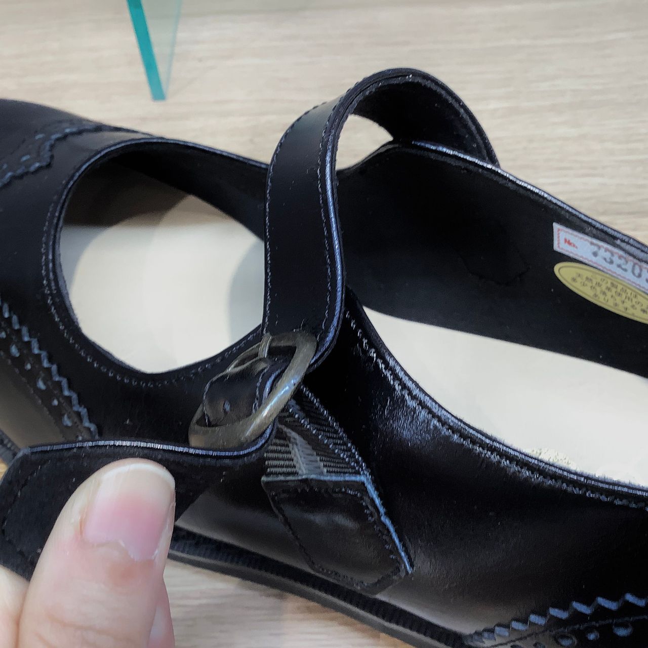 新作☆ウイングチップストラップシューズ | GINZA WASHINGTON 西