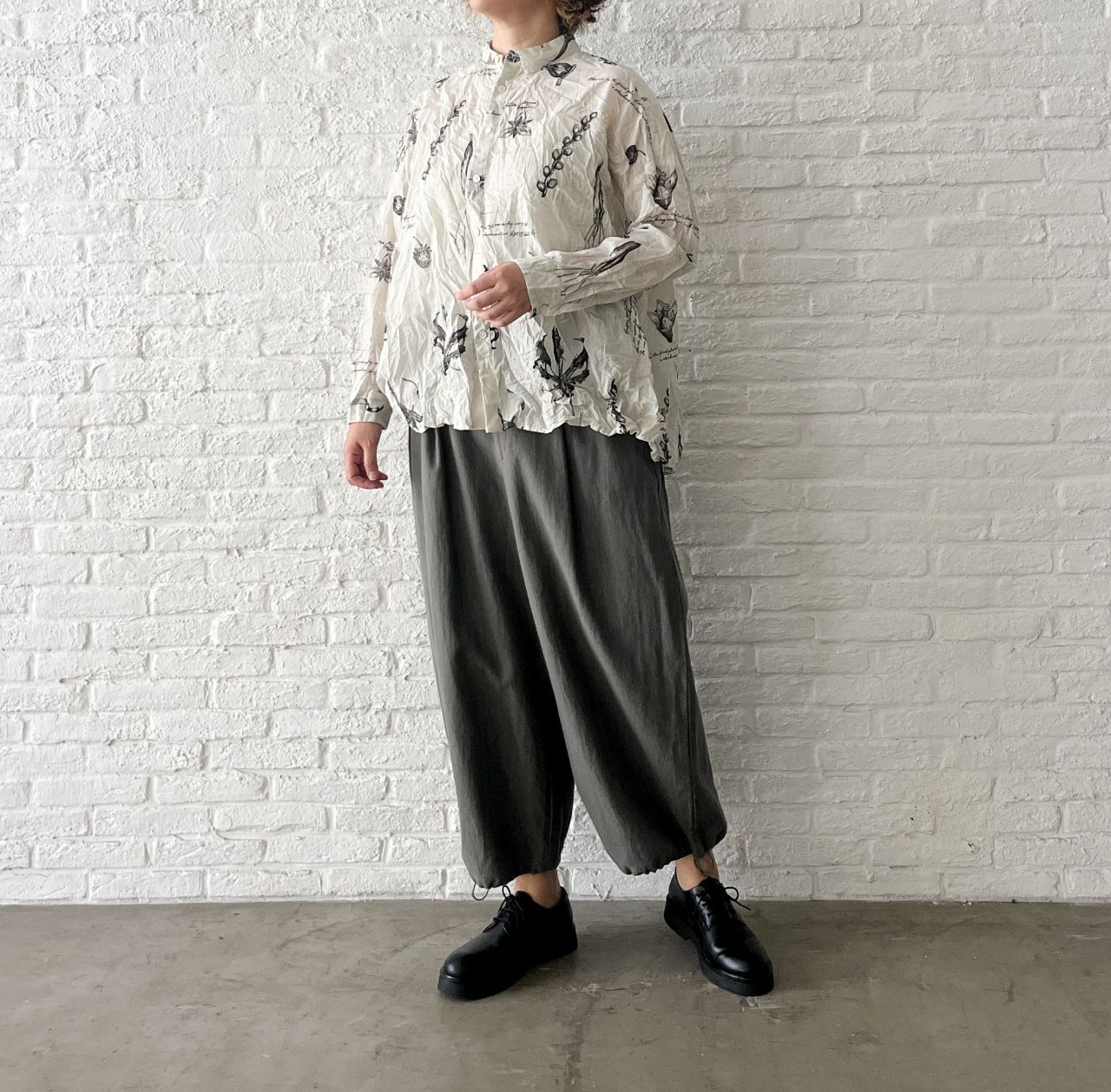 プラントグロウスプリント ブラウス＆イベントのお知らせ | pas de